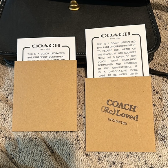 Coach Upcrafted Reloved Turnlock Clutch Purse - Picture 14 of 16